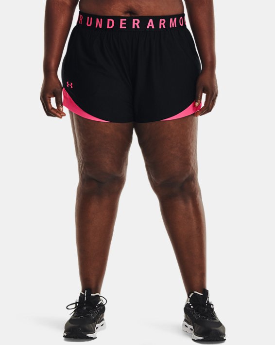 Damen UA Play Up 3.0 Shorts, Black, pdpMainDesktop image number 0